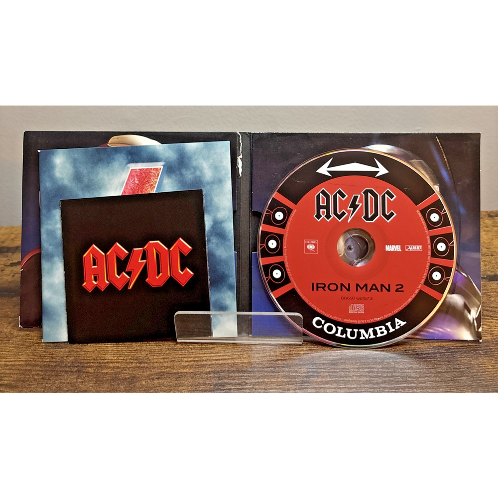 AC/DC – Iron Man 2 Soundtrack CD 2010 Marvel Movie Rock Album - Picture 3 of 5
